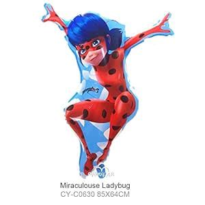 Ladybug Aluminum Foil Balloons for Ladybug Superhero Girl Kids ， Girls ...