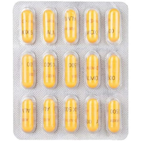 Almox 500 Capsule: Uses, Side Effects, Price, Dosage & More Info ...