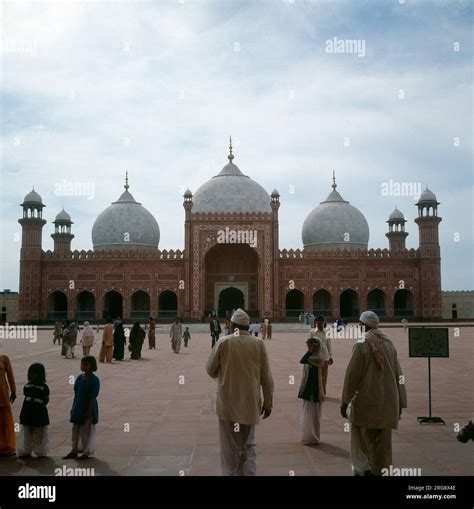 BADSHAHI MOSQUE, one of the largest mosques in the world, built by Emperor Aurangzeb. The design ...