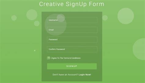 Sign Up Form Using Bootstrap PHP 的图像结果