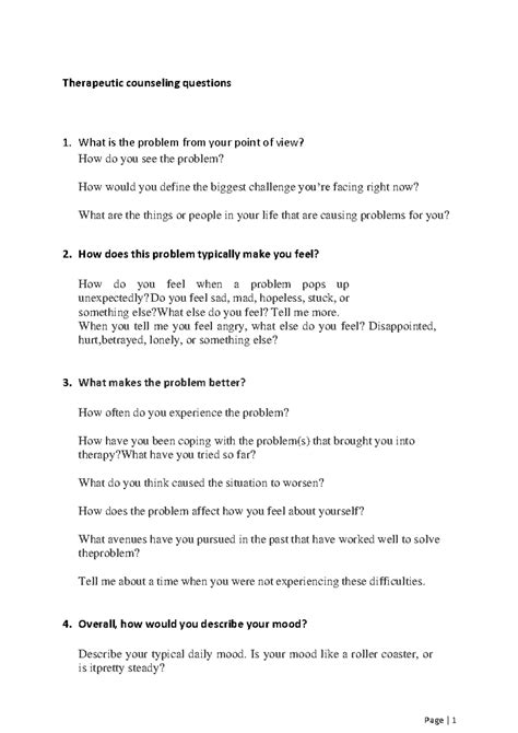 Counselling Questions Examples 的图像结果