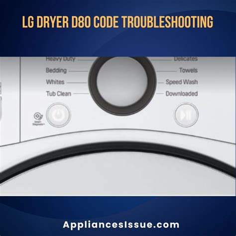 LG Dryer d80 no Blockage [6 Issue Discussed & SOLVED 2024]