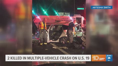 Fatal US Highway 19 crash: 2 people killed | wtsp.com