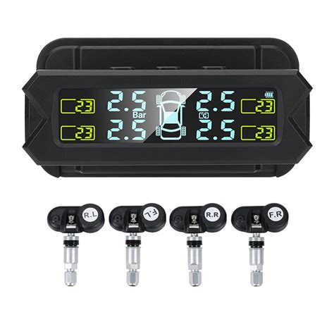 Morelian Tire Pressure Monitoring System,Wireless Solar Power TPMS with ...