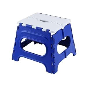 MARKWELL Plastic 12 Inch Folding Step Stool,Super Strong Foldable Stool ...