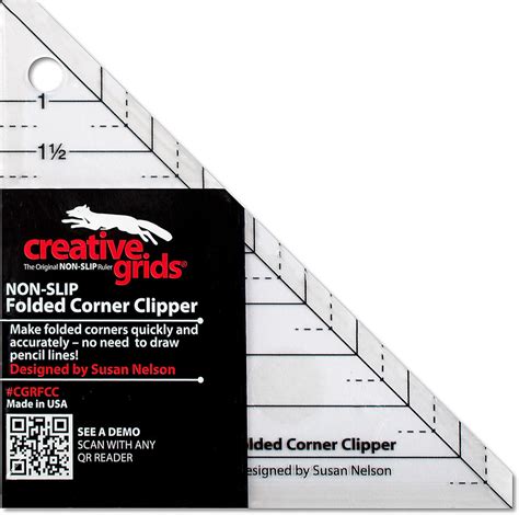 Image result for Folded Corner Clipper Ruler Tutorial