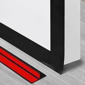 ANOXA T-Shaped Clear Silicone Seal Strip, Weather Stripping Door Seal ...