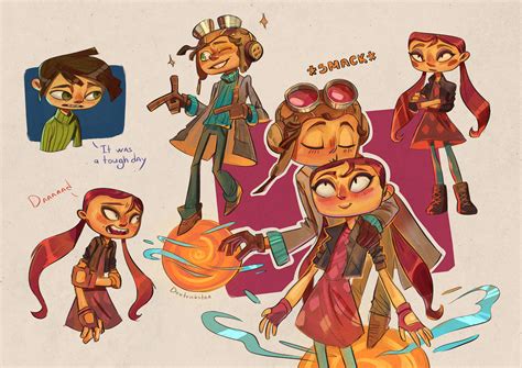 ArtStation - Psychonauts 2 fanart