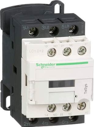 Schneider Electric LC1D12B7 TeSys CONTACTOR 12A 1F+1O 24V 50/60 3 Pole ...