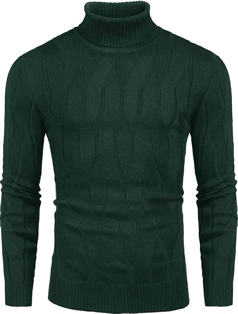 Slim Fit Turtleneck Sweaters - Warm & Stylish Knits – COOFANDY