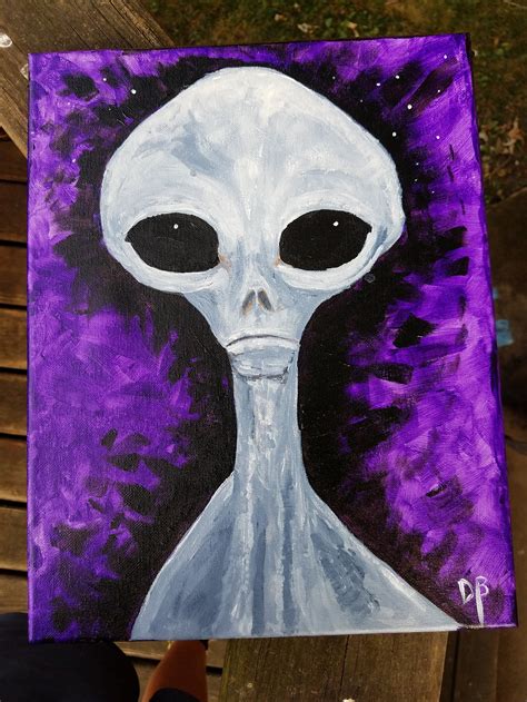 Image result for Alien Creatures in Acrylic Paint