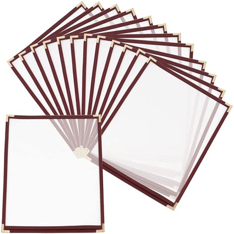 JAPCHET 30 PCS 8.5 x 11 Inch Menu Covers, Single India | Ubuy