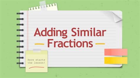 Image result for Adding Fractions Fun Lesson
