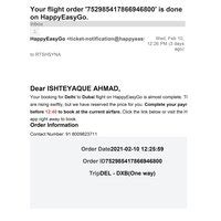 Air India — Payment not return