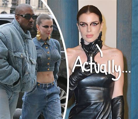 What?! Julia Fox Says She Never Had Sex With Kanye West! - Perez Hilton