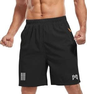 Mehrang Solid Men Black Running Shorts - Buy Mehrang Solid Men Black ...