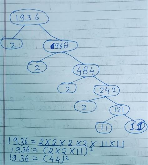By using prime factorisation check if the following numbers are perfect ...