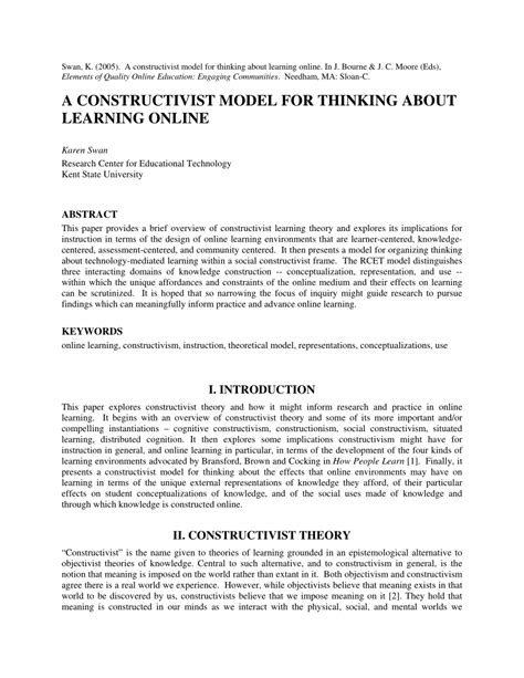 Image result for Constructivist Model