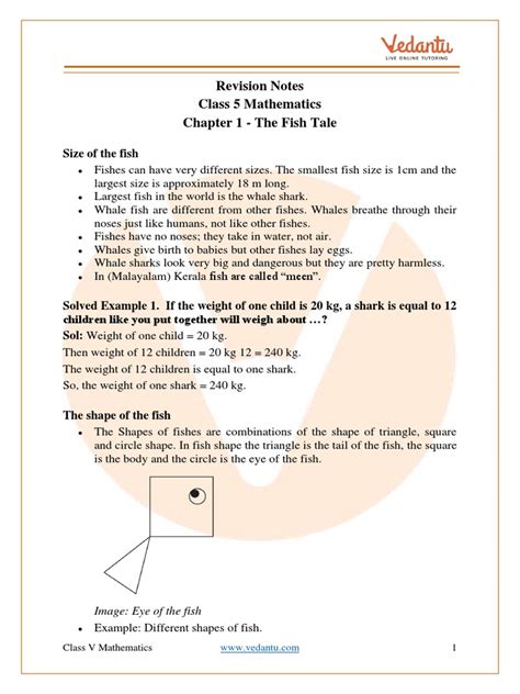 Image result for Class 5th CBSE Math the Fish Tale Chapter 1