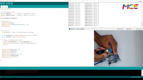 Image result for DHT11 Arduino Code
