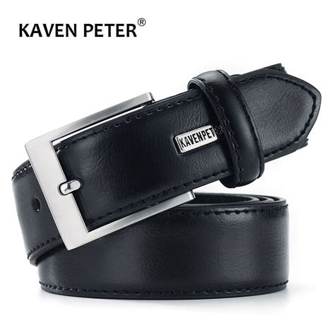Aliexpress.com : Buy Mens Belts Luxury Business Leather Belt Man ...