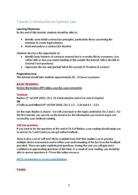 Image result for Introduction to Contract Law Tutorial