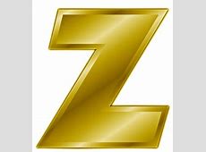 Free gold letter z  Clipart   Free Clipart Graphics  