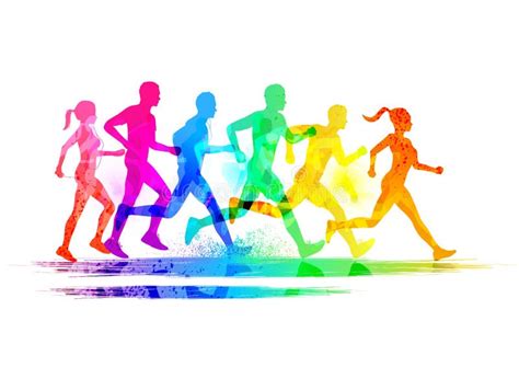 Cross Country Runners Clipart