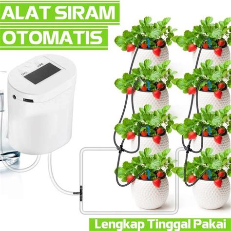 Jual Alat siram penyiram tanaman otomatis dengan timer watering garden ...