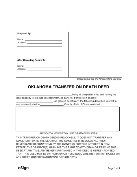 Car Title Deceased Owner Oklahoma at Conrad Martinez blog