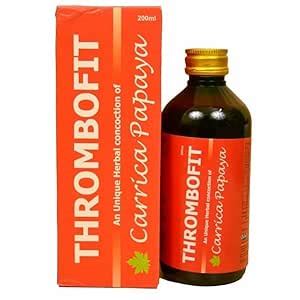 Buy Thrombofit Unique Herbal Blended Tonic for Thrombocytopenia and ...