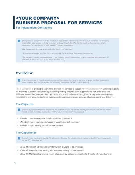 Business Proposal Examples PDF 的图像结果