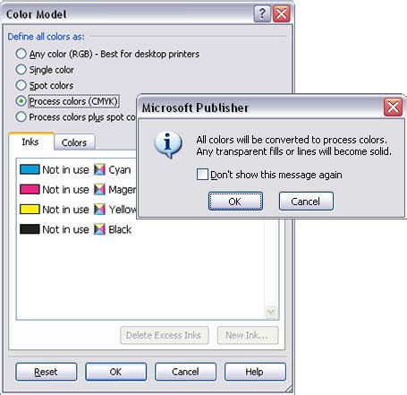 Image result for Color Model Dialog Box Microsoft Publisher