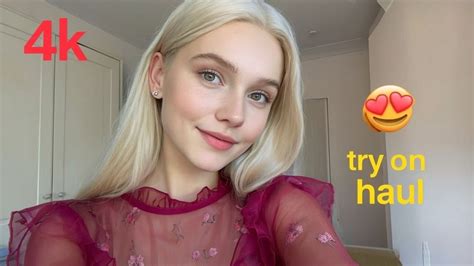 4k (2025) transparent try on haul & micro bikini try on h...