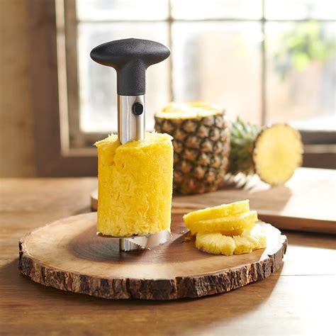 Stainless Steel Pineapple Corer, All In One Tool, Peeler, Slicer And ...