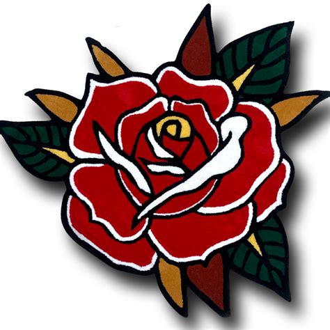 Red Rose – Inked Rugs
