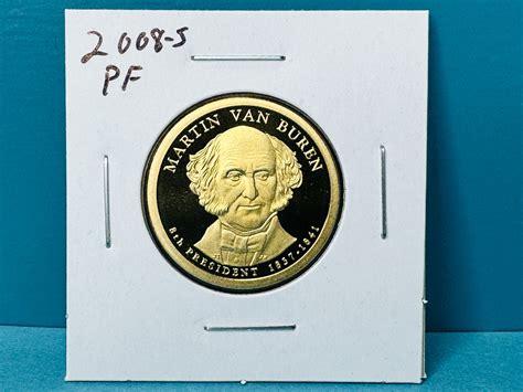 2008-S Proof Martin Van Buren Presidential Dollar - For Sale, Buy Now ...