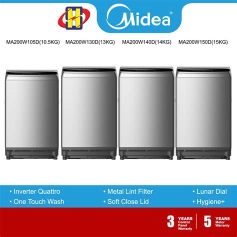 How to Operate Midea Washing Machine Model No Ma200w95 的图像结果