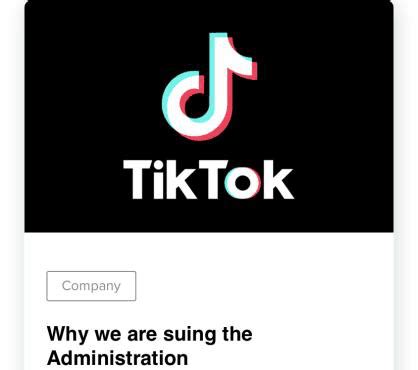 TikTok公布起诉书细节，直指特朗普政府“7宗罪”_新浪新闻