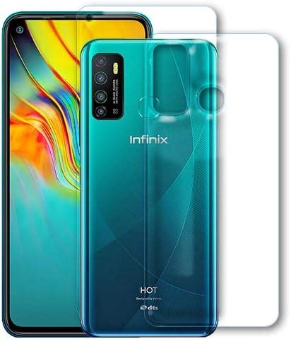 Riptansh Infinix Hot 9 Front & Back Tempered Glass 360d Flexible, But ...