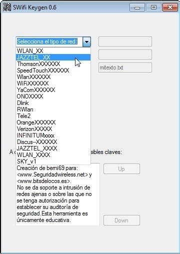 Descargar SWifi Keygen 1.0 para PC Gratis