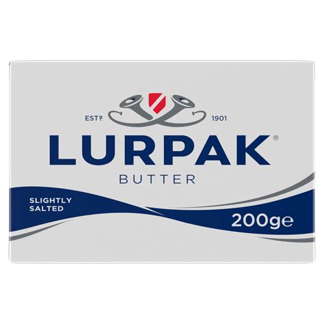 Lurpak Butter Slightly Salted 200g - One Stop