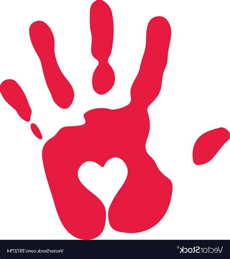 Handprint Heart