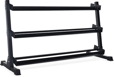 Buy CAP Barbell Heavy-Duty 3-Tier Dumbbell Rack for 5-75 Pound Dumbbell ...