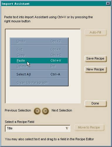 Image result for Import MXP File to MasterCook