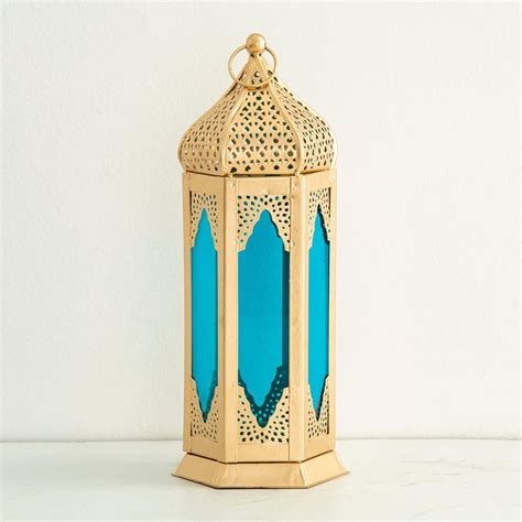 Buy Corsica Metal Tall Moroccan Lantern from Corsica by Home Centre at ...