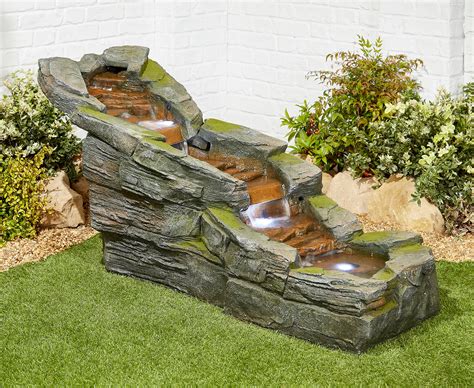 Simmering Falls Easy Fountain Garden Water Feature - £599.99 ...