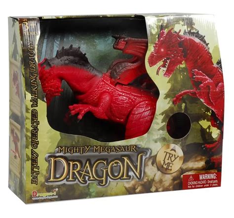 Buy Dragon I Mighty Megasaur Lights And Sound Dragon (Red) Made of ...