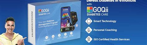 GOQii GOQii Diabetes Care |Glucometer|10 Free Strips| 6 Months|Personal ...