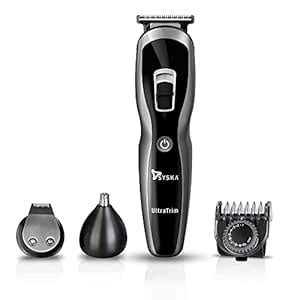 SYSKA HT3333K Corded & Cordless Stainless Steel Blade Grooming Trimmer ...